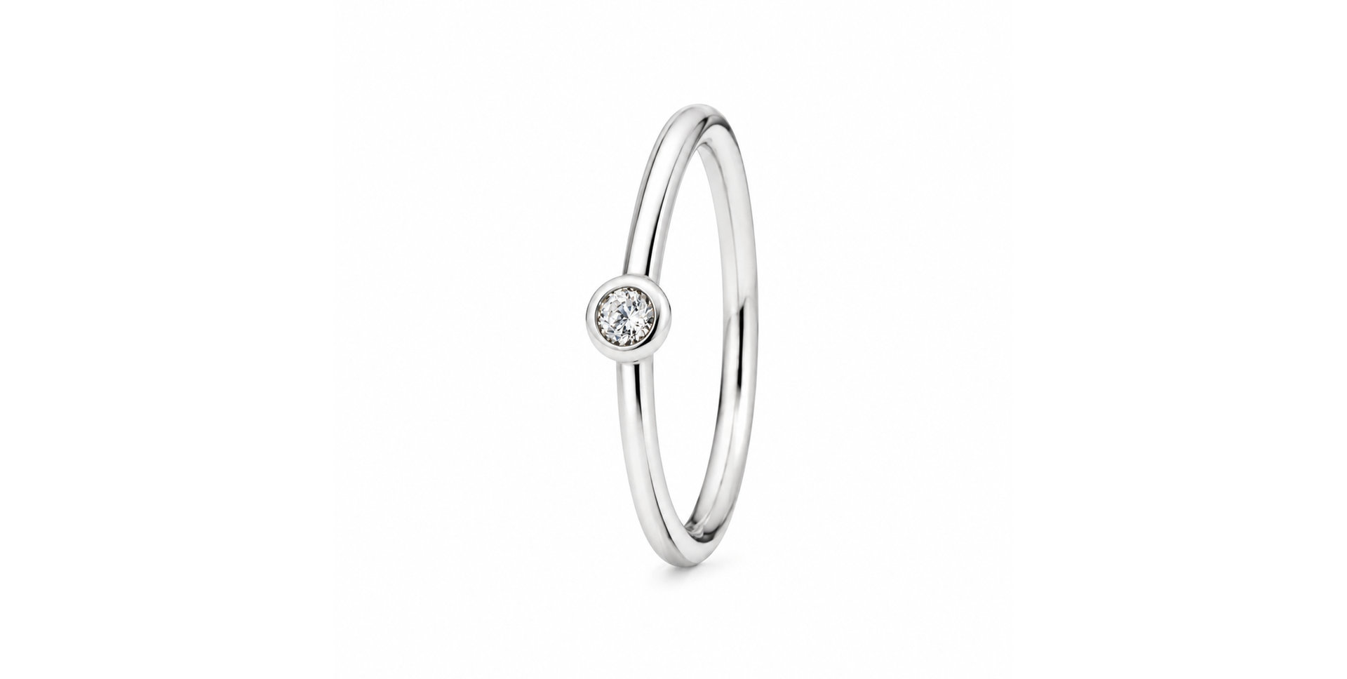 Prsteň s diamantom Diamante in Amore