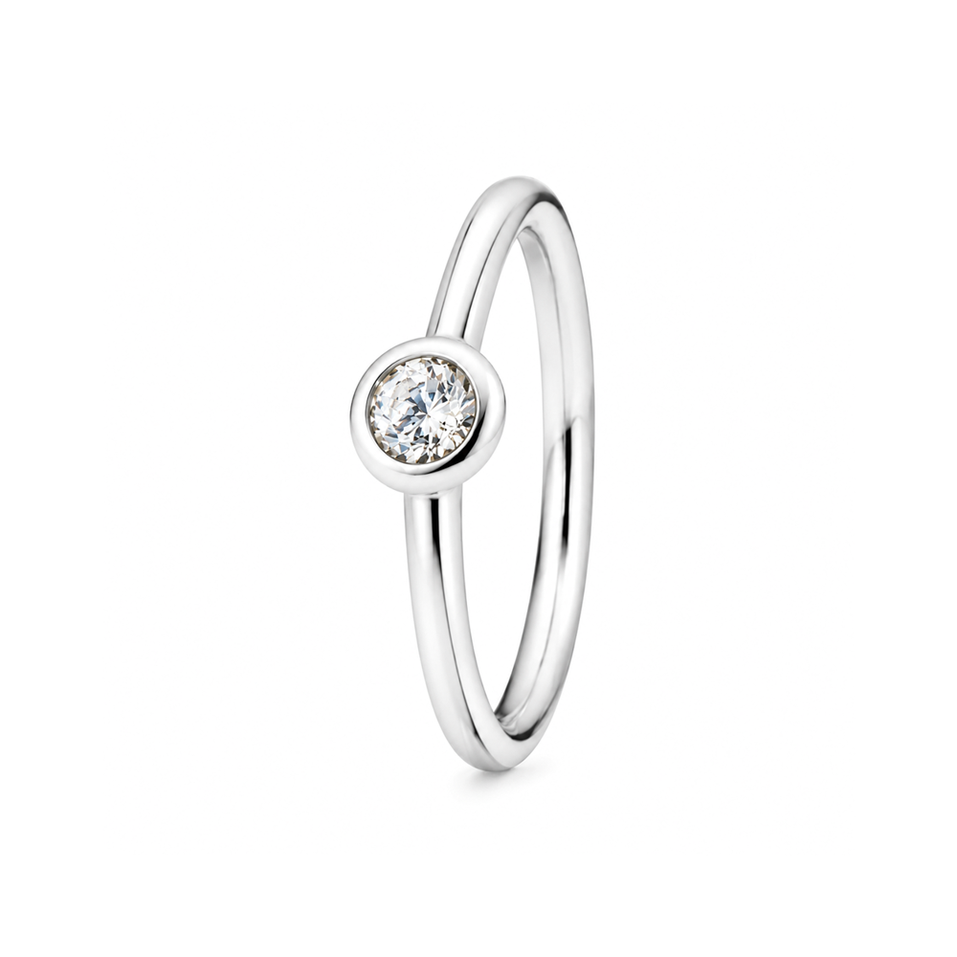 Prsteň s diamantom Diamante in Amore