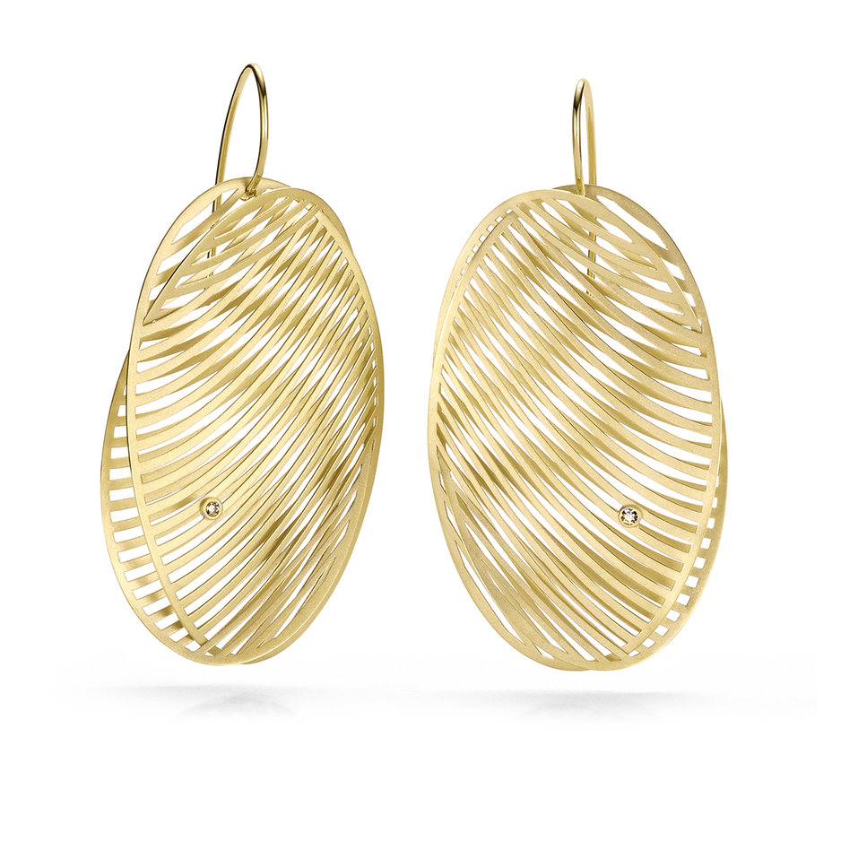 Náušnice s diamantom Mirage