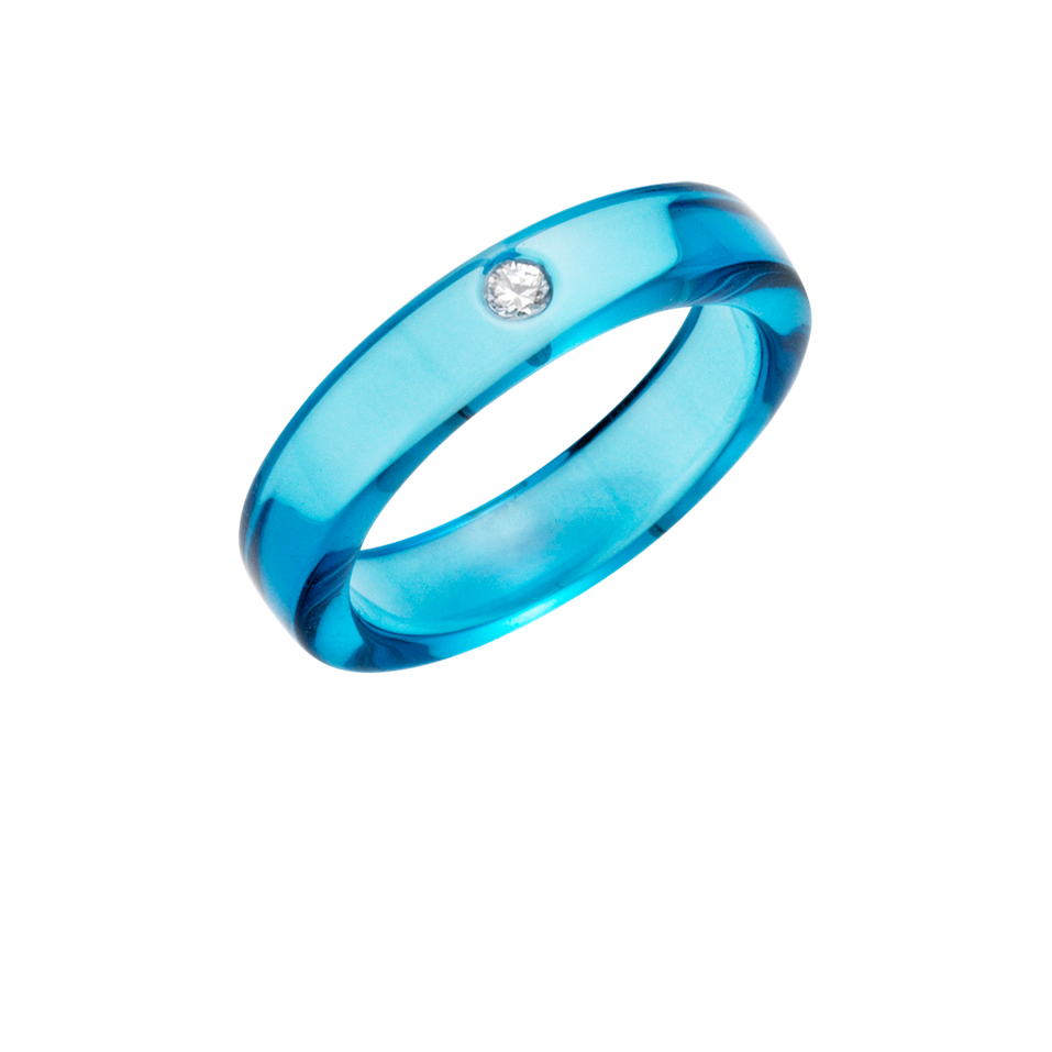 Prsteň s diamantom Ocean