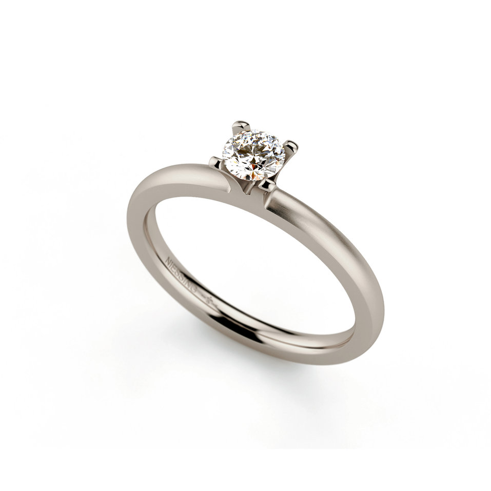 Prsteň s diamantom Amatis 4 prongs