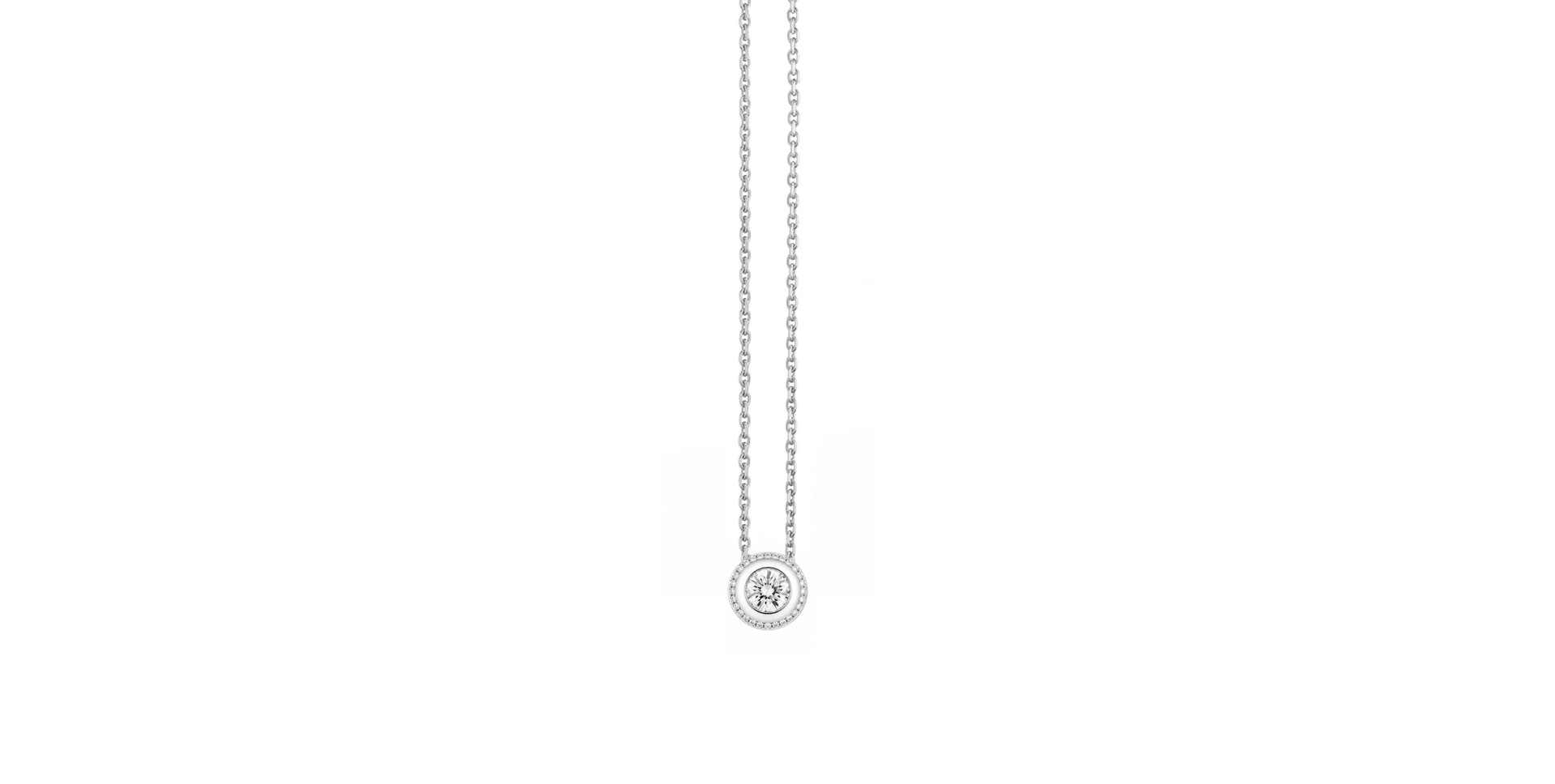 Náhrdelník s diamantmi Diamond necklace