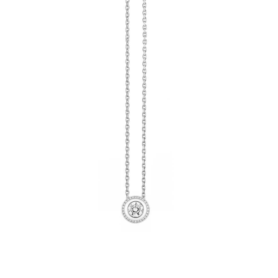 Náhrdelník s diamantmi Diamond necklace