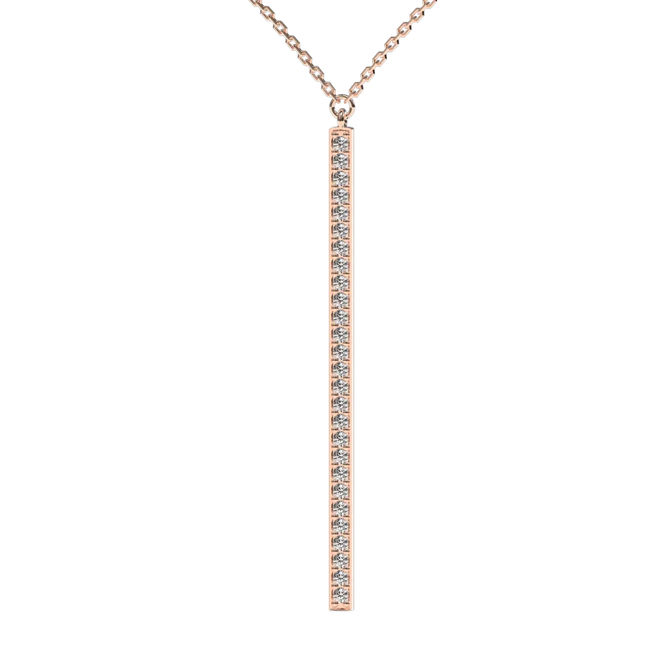 Náhrdelník s diamantmi Precious Dash