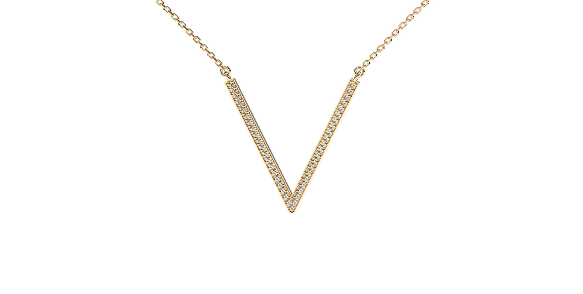 Náhrdelník s diamantmi Little Victory