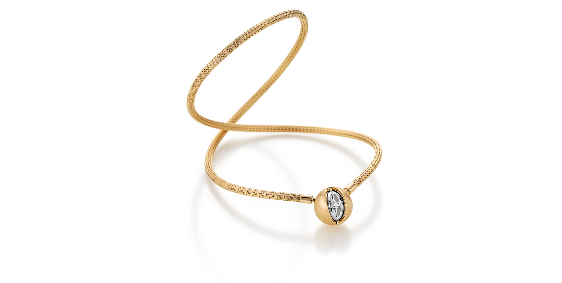 Uzávěr s diamantmi (bez náhrdelníka) Mystery Sphere