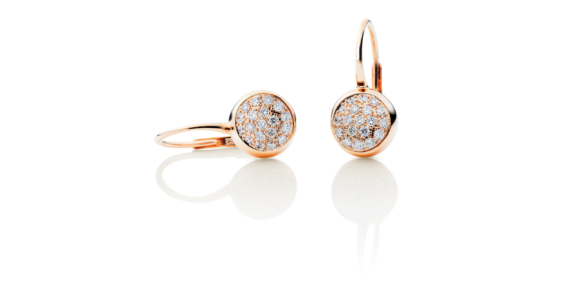 Náušnice s diamantmi Dolcini