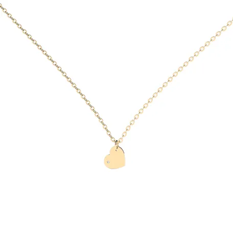 Náhrdelník s diamantom Precious Heart