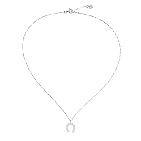 Náhrdelník s diamantom Horseshoe