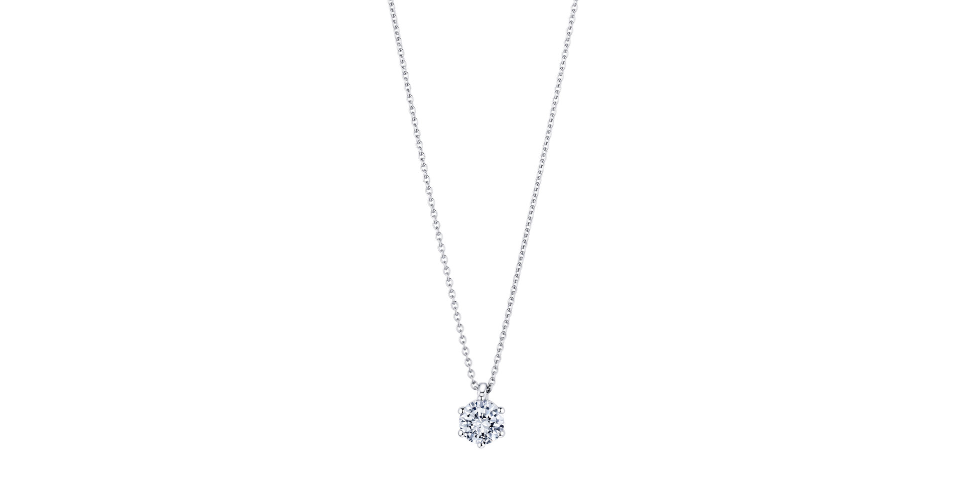 Náhrdelník s diamantom Diamond Dot