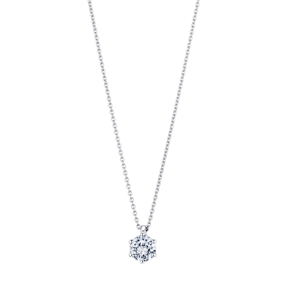 Náhrdelník s diamantom Diamond Dot