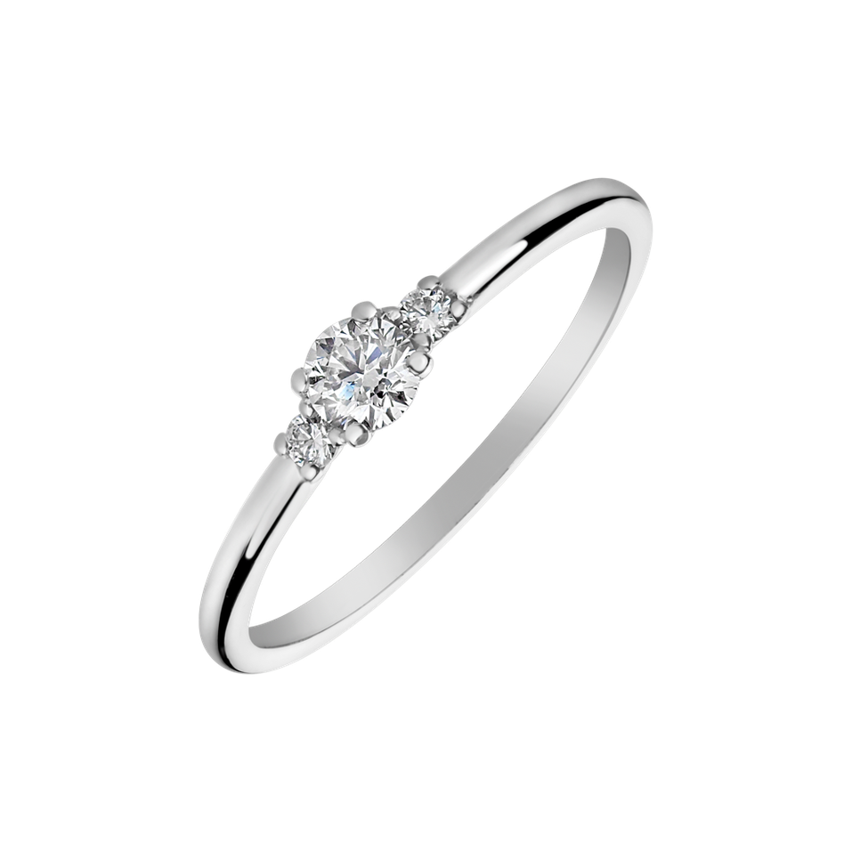 Prsteň s diamantmi Maxima