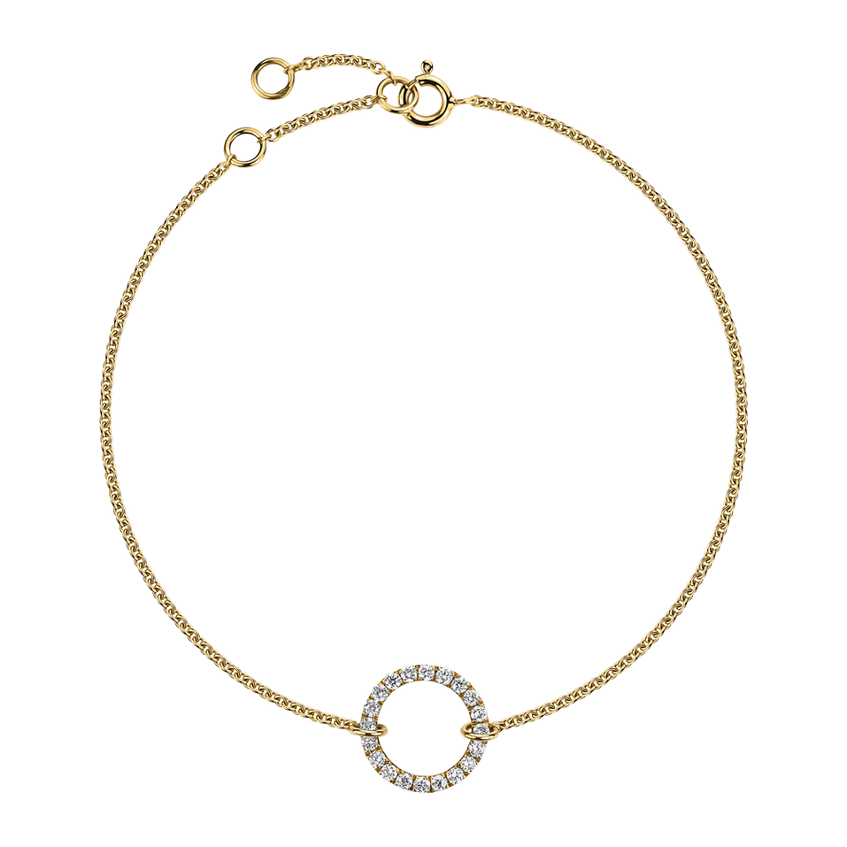 Náramok s diamantmi Golden Meridian
