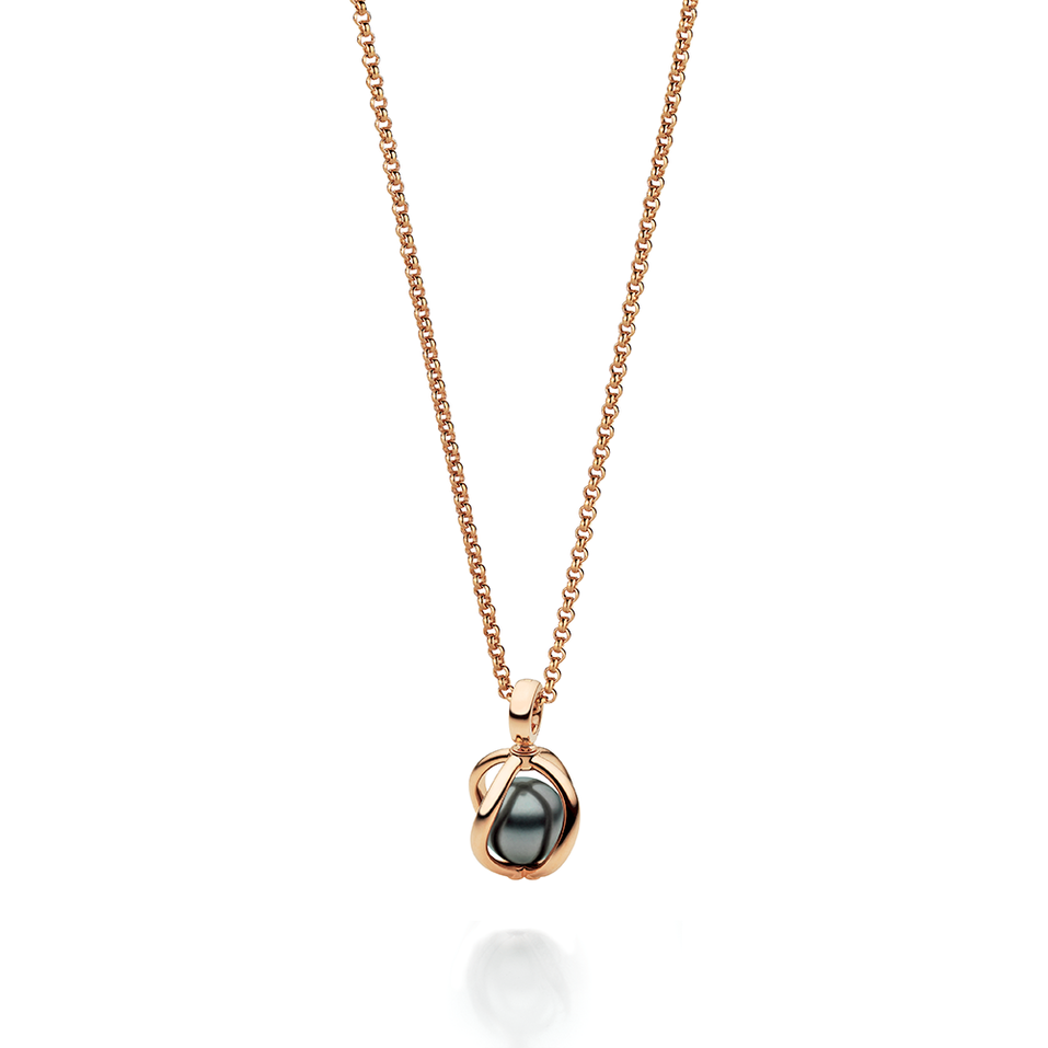 Přívěs s diamantem a perlou Mystery Sphere