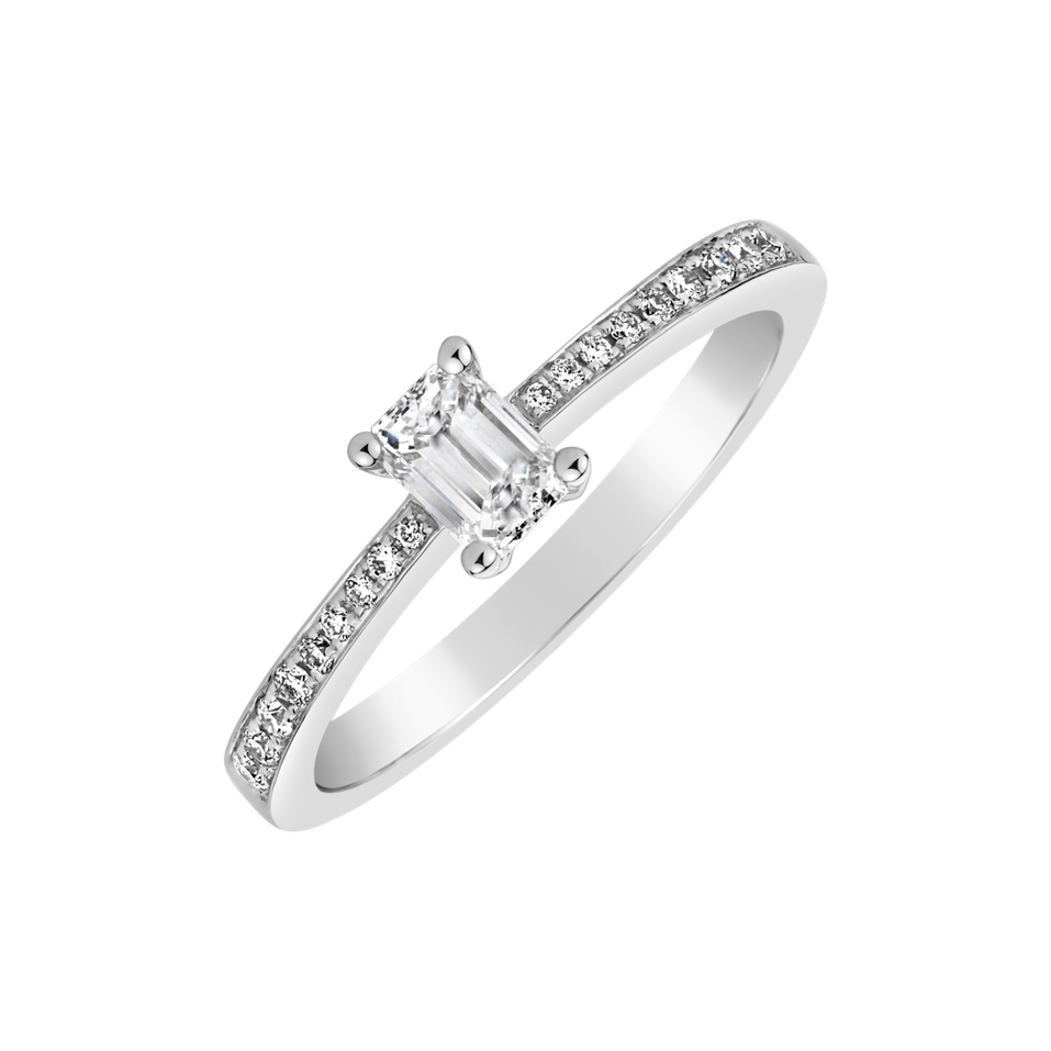 Prsteň s diamantmi Invictus