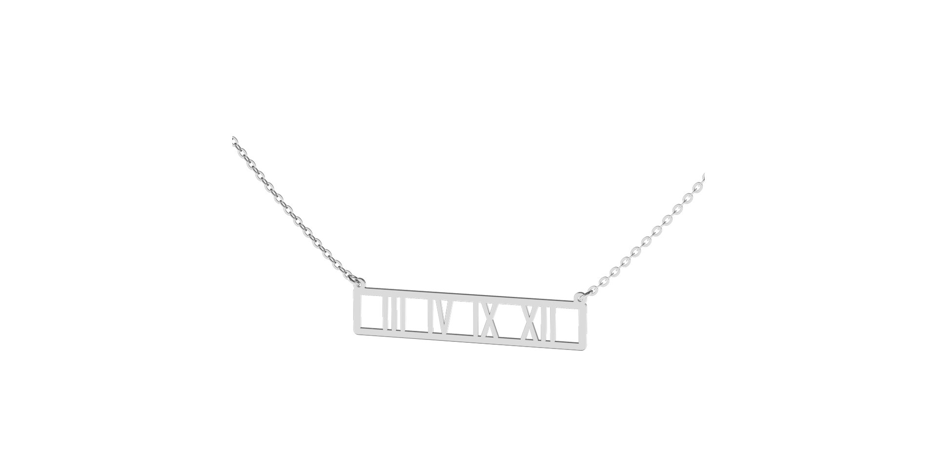 Náhrdelník s diamantom Precious Time