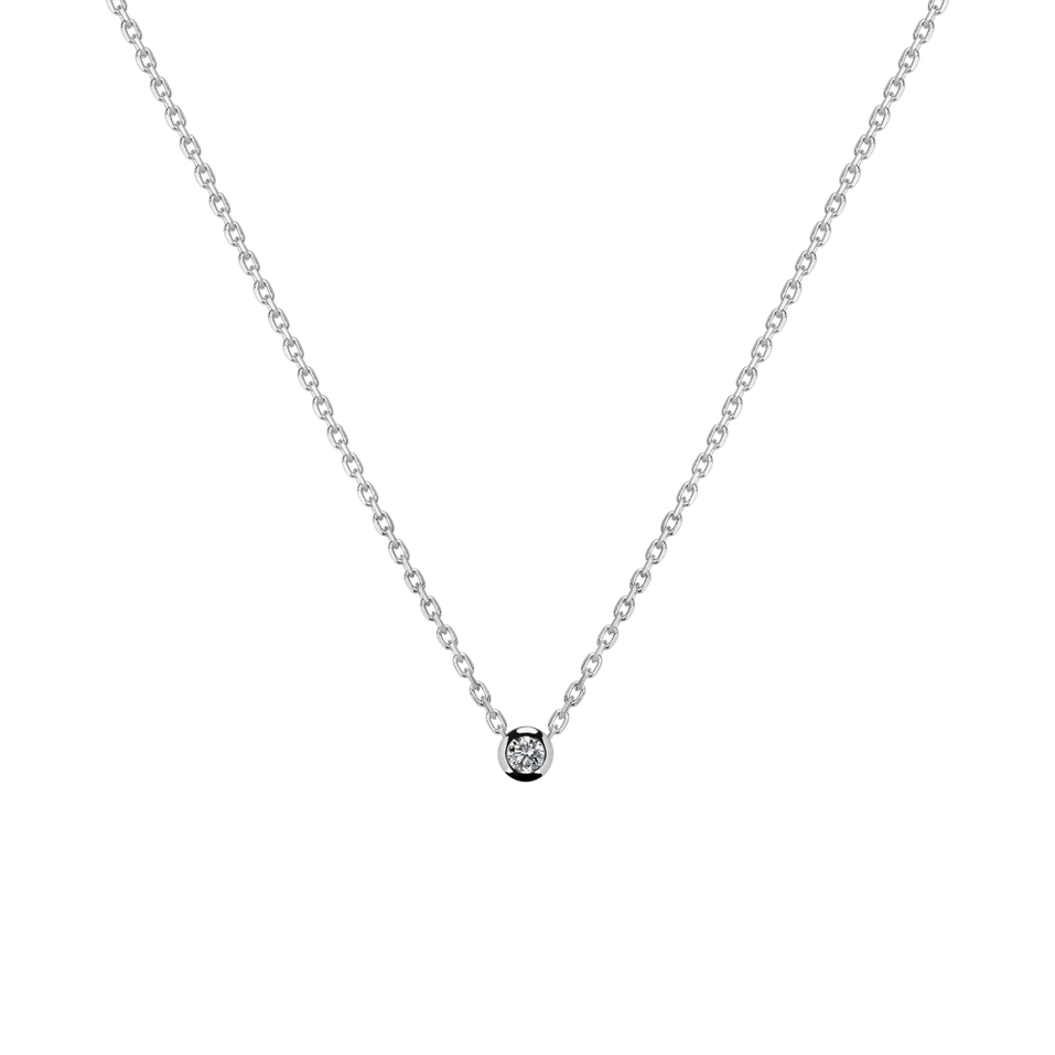 Prívesok s diamantom TEST