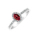 Prsteň s rubínom a diamantmi Princess Desperation2