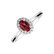 Prsteň s rubínom a diamantmi Princess Wish2
