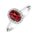 Prsteň s diamantmi a rubínom Princess2