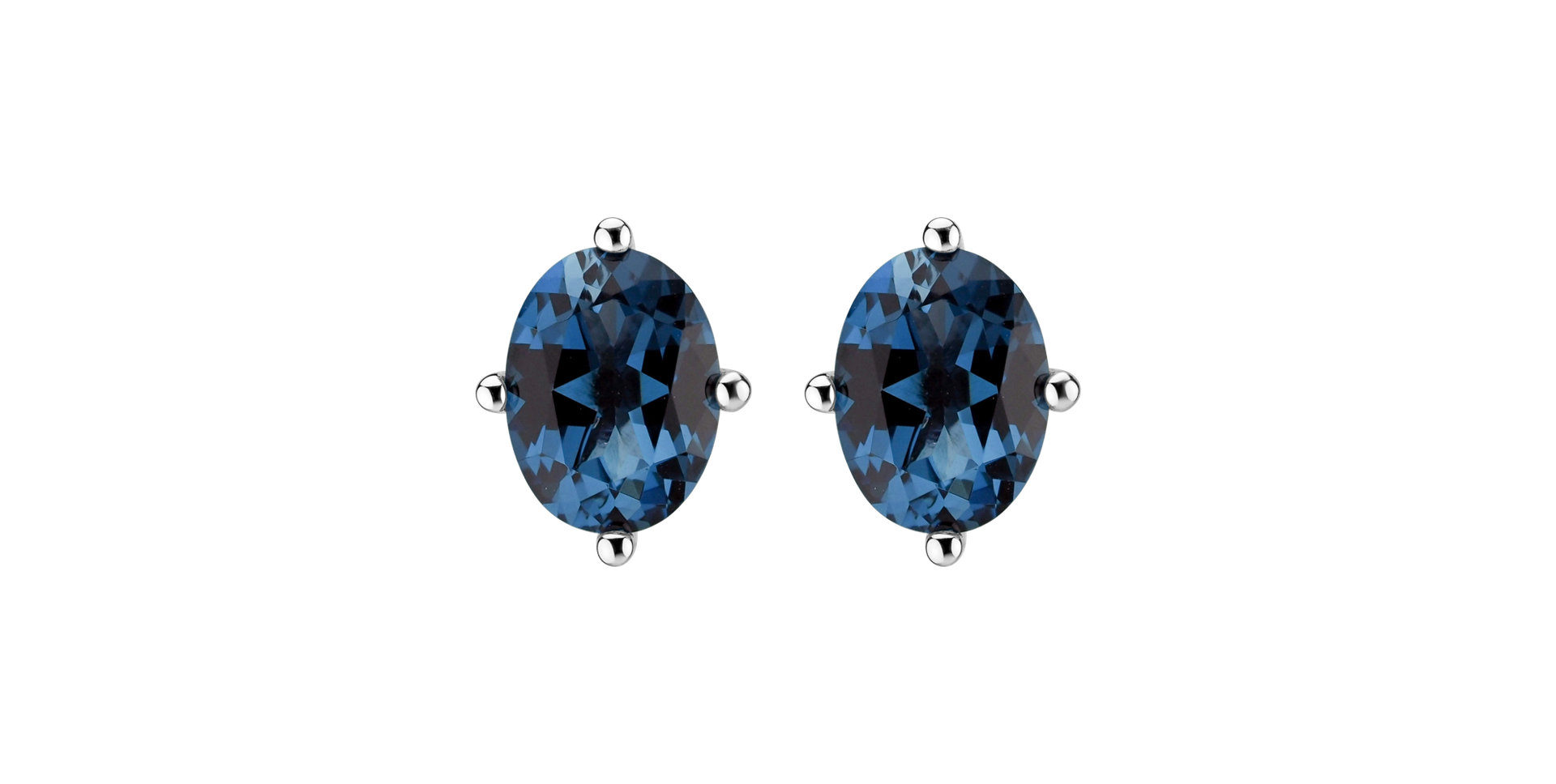 Naušnice s topásom Oriane