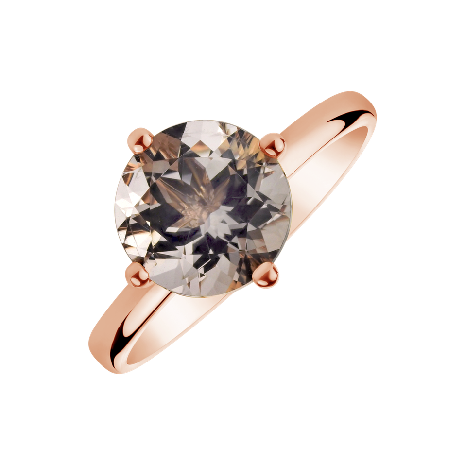 Prsteň s morganitom Cornelia