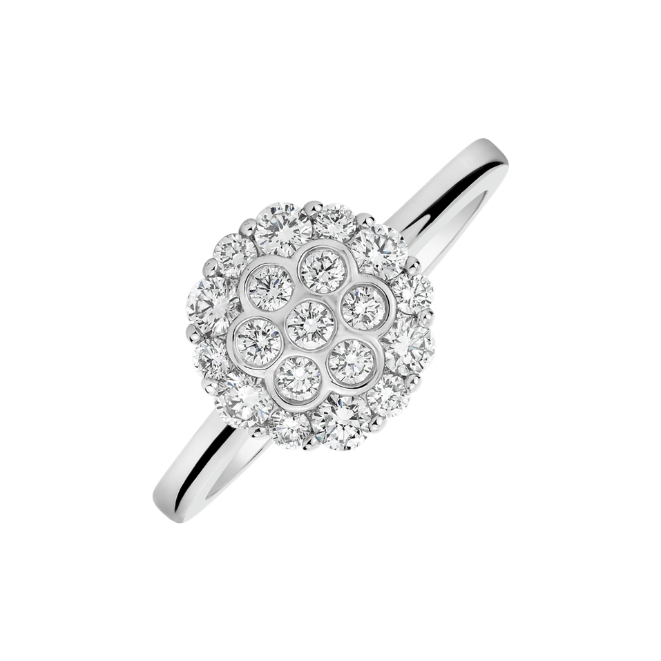 Prsteň s diamantmi Tiberius