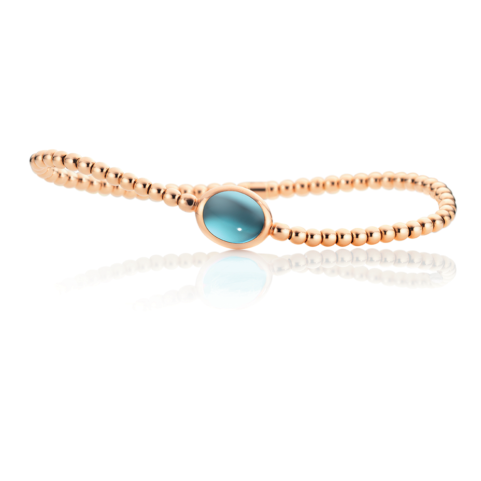 Náramok s topásom sky Velluto