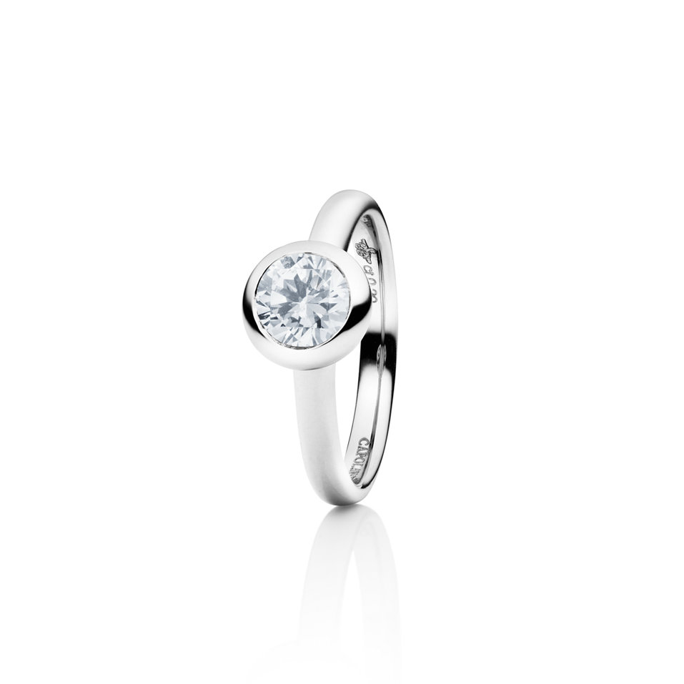 Prsteň s diamantom Diamante in Amore