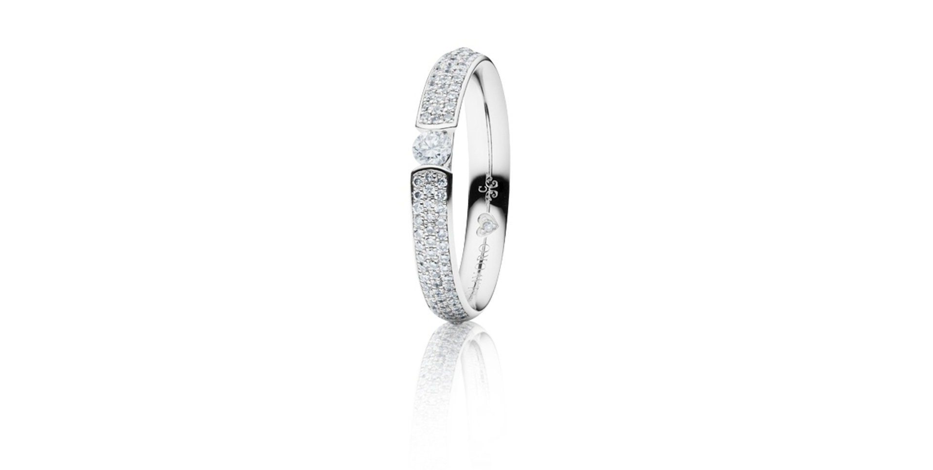 Prsteň s diamantmi Diamante in Amore