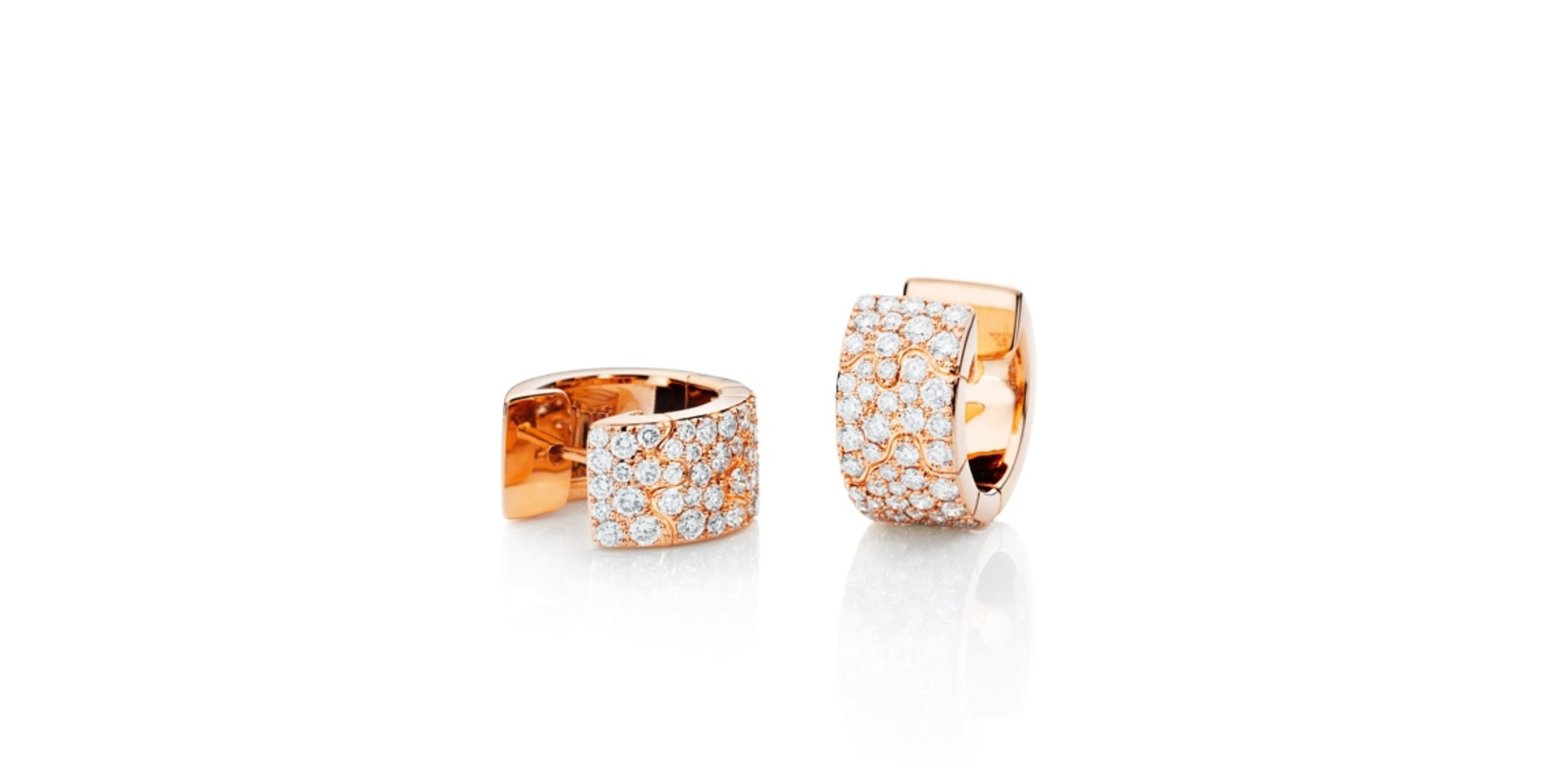 Náušnice s diamantmi Diamante in Amore