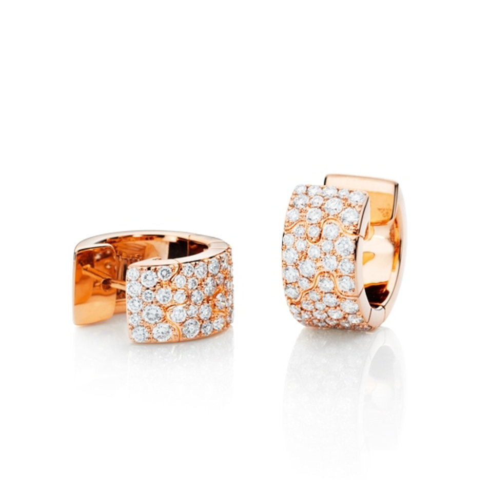 Náušnice s diamantmi Diamante in Amore