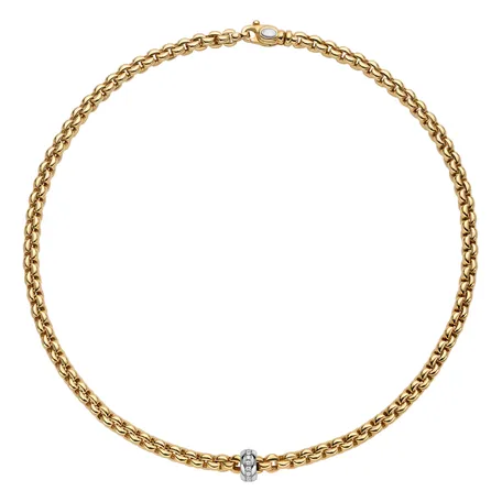 Náhrdelník s diamantmi Flex'it