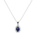 Přívěsok so zafírom a diamantmi Princess Sparkle2