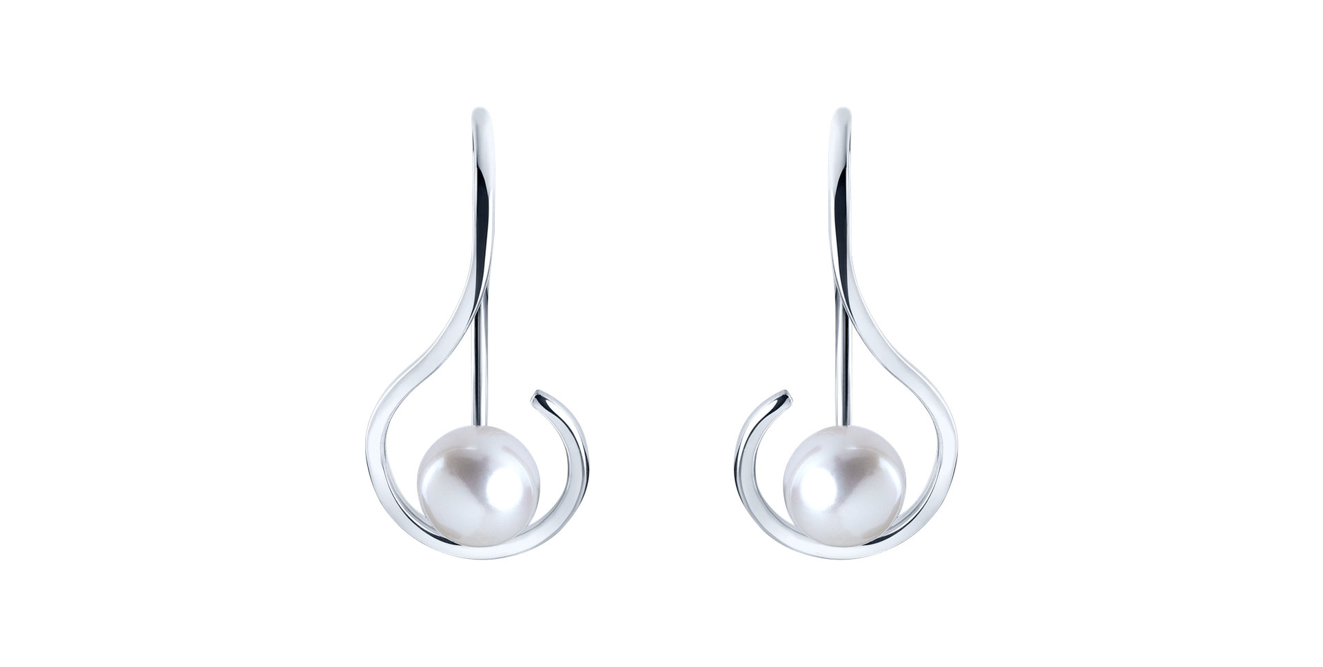 Náušnice s perlou Virgo