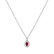 Přívěsok s rubínom a diamantmi Goddess Elegance2