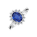 Prsteň so zafírom a diamantmi Princess Sparkle2