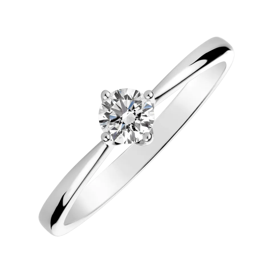 Prsteň s diamantom Made with Love