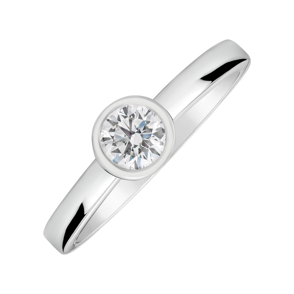 Prsteň s diamantom Perfect Shine