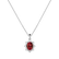 Prívesok s rubínom a diamantmi Princess2