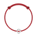 Diamantový náramok so šnúrkou Flat Line O2