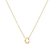 Náhrdelník s diamantom Flat Line C2