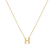Náhrdelník s diamantom Flat Line H2