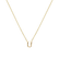 Náhrdelník s diamantom Flat Line U2