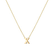 Náhrdelník s diamantom Flat Line X2