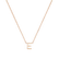 Náhrdelník s diamantom Round Line E2