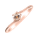 Prsteň s morganitom Bonbon2