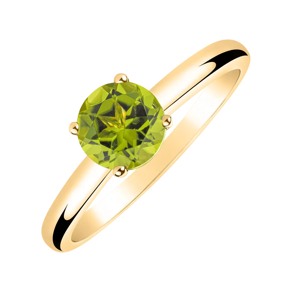 Prsteň s peridotom Bonbon