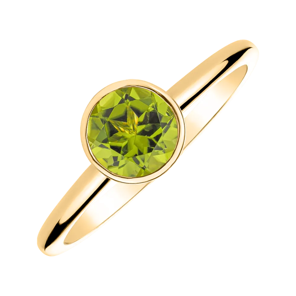 Prsteň s peridotom Bonbon