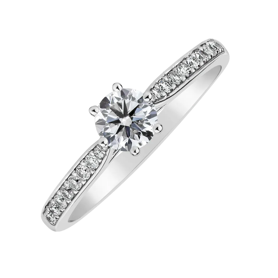 Prsteň s diamantmi Midnight Romance